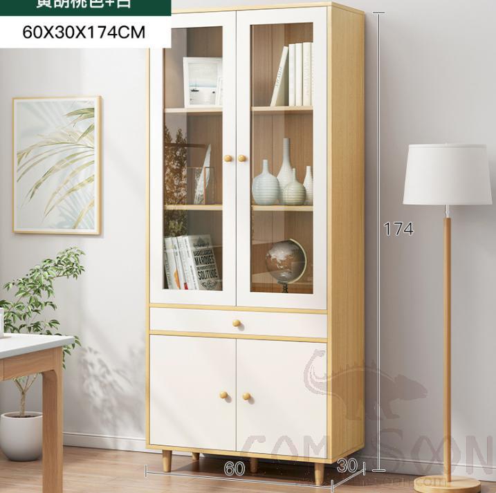 Glass storage cabinet-60*30*174cm