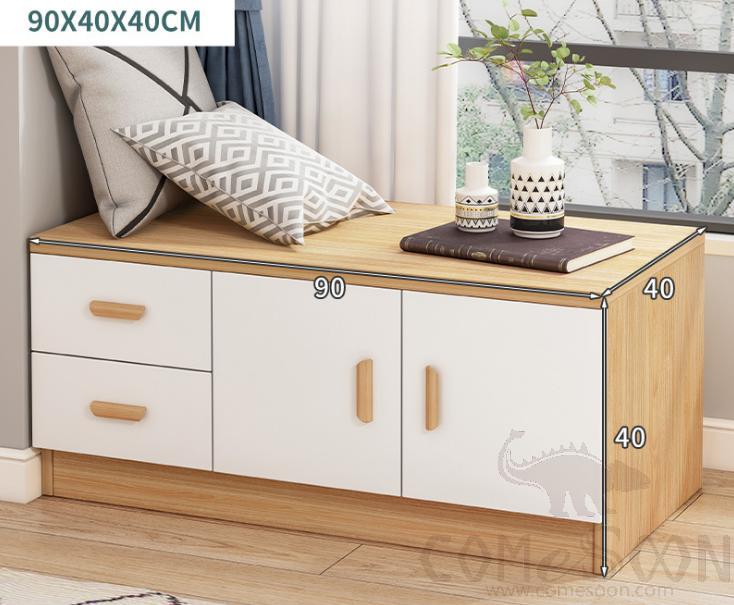 Bay window cabinet-90*40*40cm