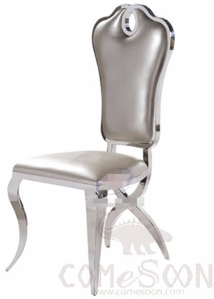 Stainless steel banquet chair-47*60*114cm