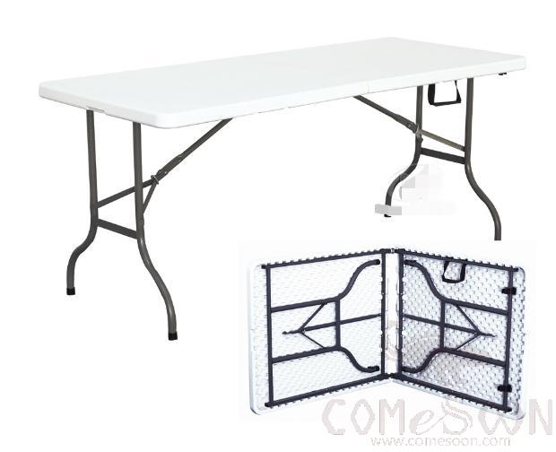 Folding dining table-162*72*74cm