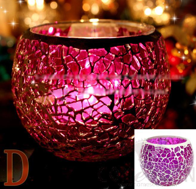 Glass Candle Holder