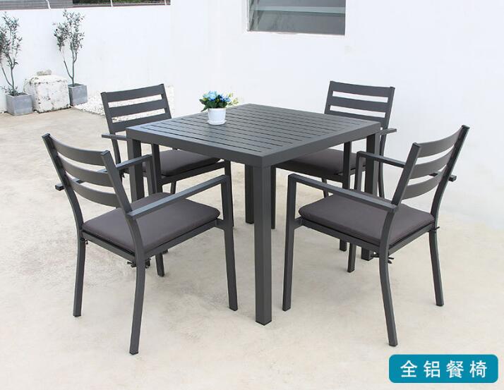 Aluminum alloy outdoor chair-58*55*85cm