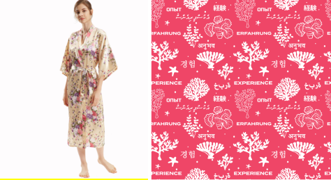 Customize Yukata Bathrobe- 90gsm Fabric