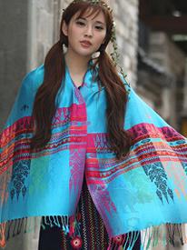 Shawls-70*190cm,30% Rayon + 70% polyester