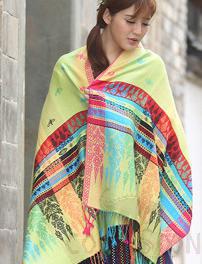 Shawls-70*190cm,30% Rayon + 70% polyester