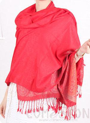 Shawls-70*190cm,30% Rayon + 70% polyester