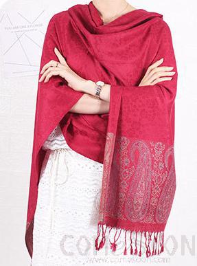 Shawls-70*190cm,30% Rayon + 70% polyester