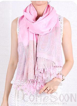 Shawls-70*190cm,30% Rayon + 70% polyester