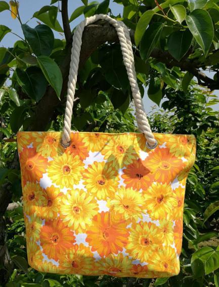 Beach Bag-Canvas,45*31*14cm