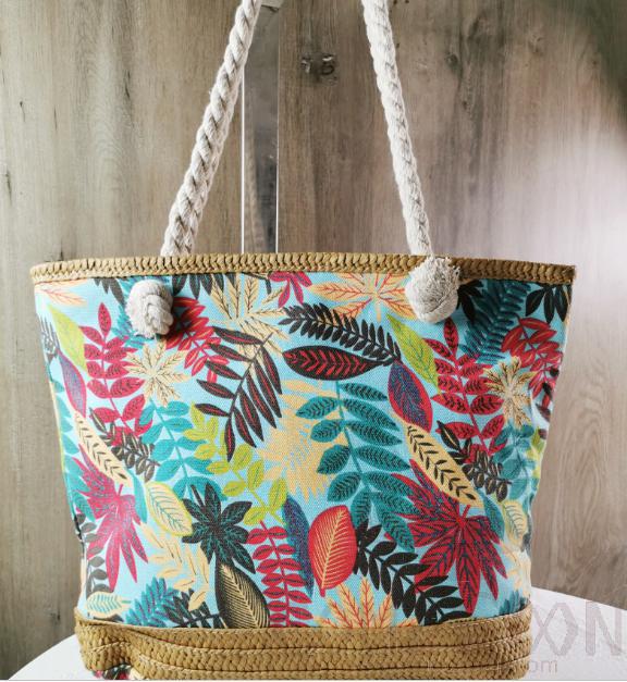 Beach Bag-Canvas,45*38*15cm