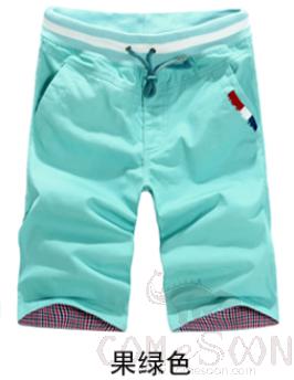 Shorts-Light Green