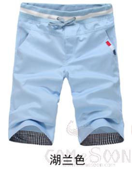 Shorts-Light Blue