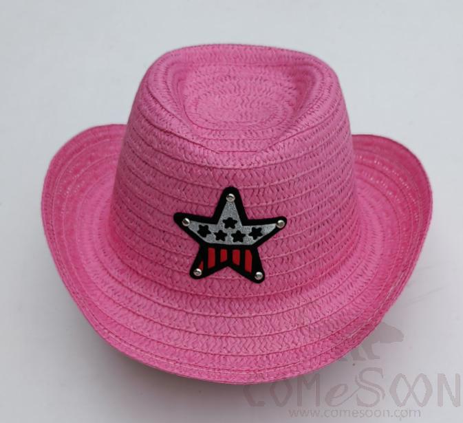 Straw Hat 1-Black,Straw,56~58cm