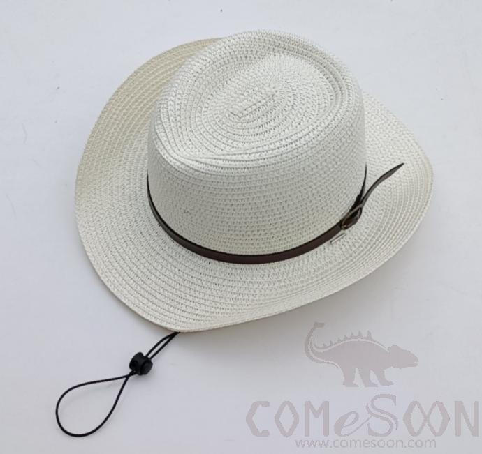 Straw Hat 1-Black,Straw,56~58cm