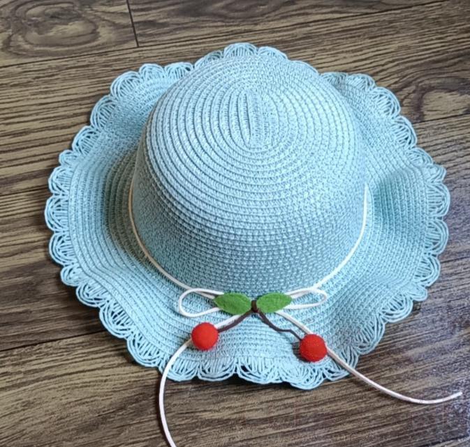 Straw Hat 1-Black,Straw,56~58cm