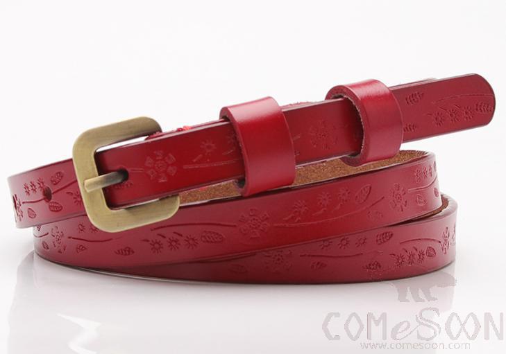 Two-layer cowhide belt-1.4*105cm