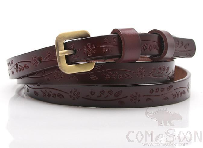 Two-layer cowhide belt-1.4*105cm