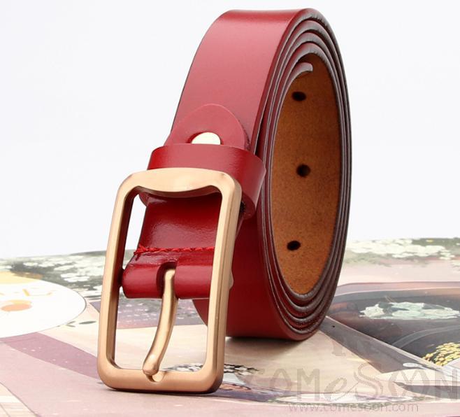Two-layer cowhide belt-2.4*110cm