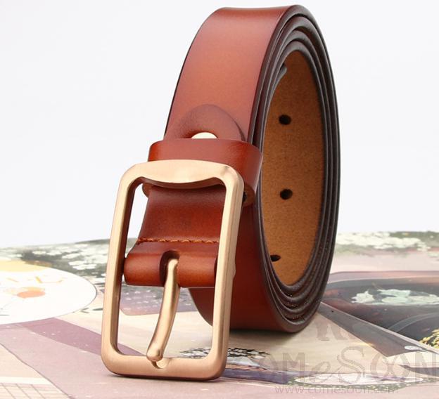 Two-layer cowhide belt-2.4*110cm