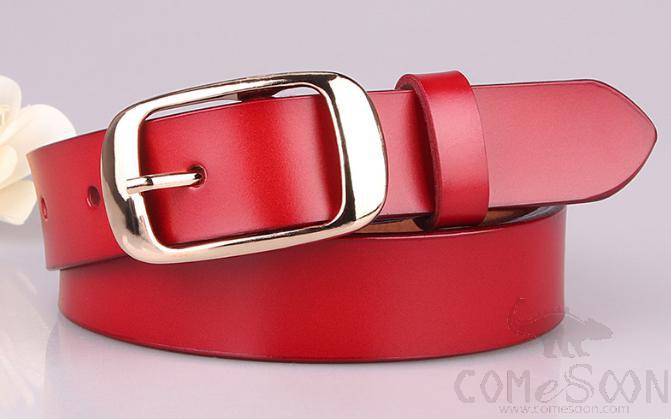 Two-layer cowhide belt-2.4*110cm