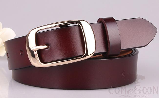 Two-layer cowhide belt-2.4*110cm