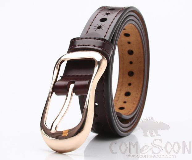 Two-layer cowhide belt-2.4*105cm