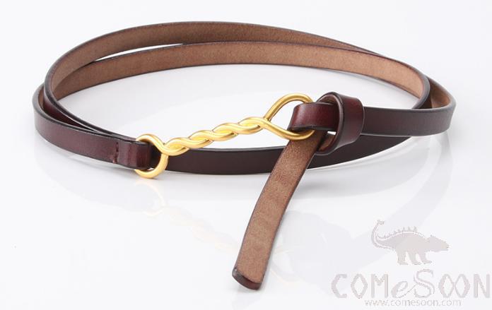 Two-layer cowhide belt-1*110cm