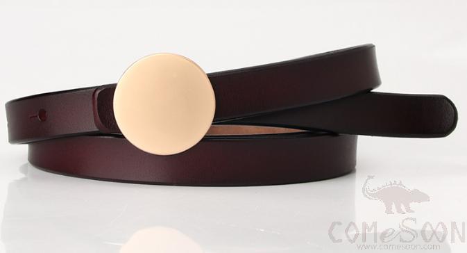 Two-layer cowhide belt-1.4*110cm