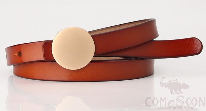 Two-layer cowhide belt-1.4*110cm