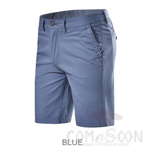 Shorts,Cotton Spansex,Blue,210GSM