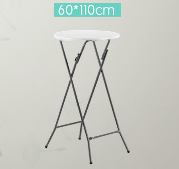 Simple Folding Cocktail Table-φ60*110cm