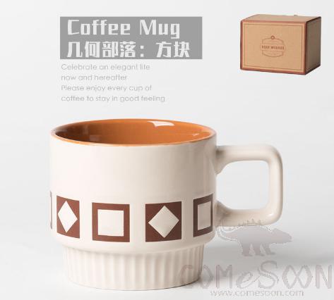 American style Coffee Mug 320ml stackable
