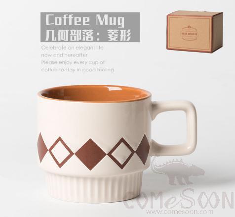 American style Coffee Mug 320ml stackable