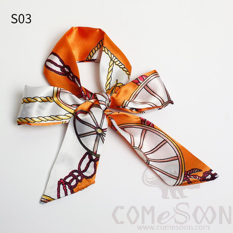 Scarf 4*90cm-S1,Imitiate Silk