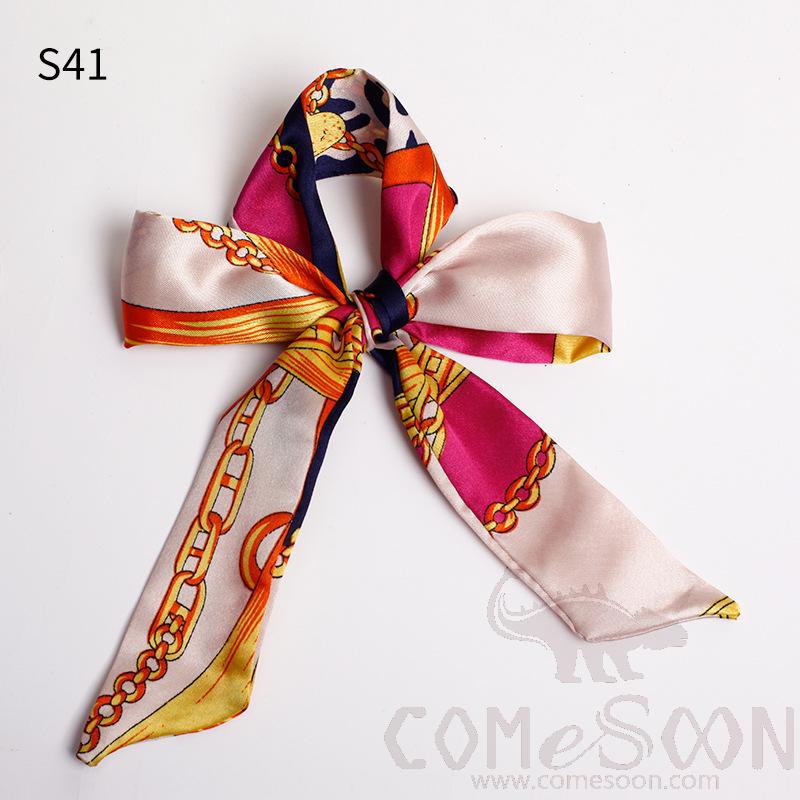 Scarf 4*90cm-S1,Imitiate Silk