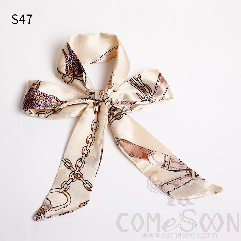 Scarf 4*90cm-S1,Imitiate Silk