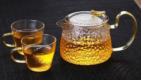 Glass Tea Cup Set 3 pcs set