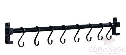 Wall-hanging Kitchen Hook Rack 8 Hooks 50CM