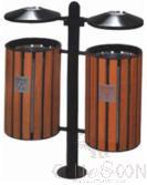 Outdoor Rubbish Bin, Paint + Plastic Wood, L930*W360*H1030mm