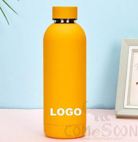 Flask S/S Bottle 500ml Yellow