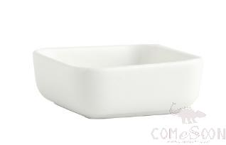 Mini Dessert Bowl Square， L82*W82*H30mm，white