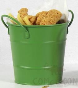 American Vintage Chip Bucket Snack Bucket Green