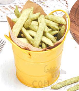 American Vintage Chip Bucket Snack Bucket  Yellow