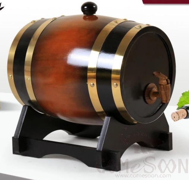 Pine Wooden Wine Barrel 3L