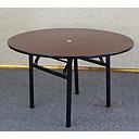 Foldable Round HPL Finishing Table / Banquet Table,D1800*H760mm