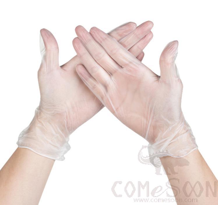 Disposable Vinyl Gloves，S/M/L
