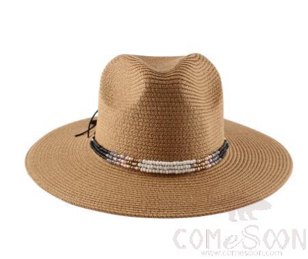 Straw Hat Female T4-Khaki