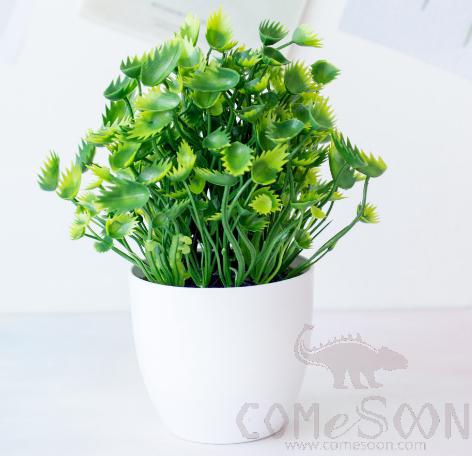 Imitation Plants Plastic Plant Pot H20cm