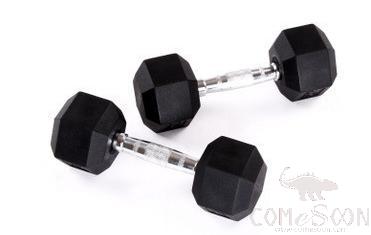 Hexagon dumbbell