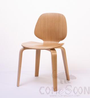 Chair，Birch Core Board With Natural White Oak Wood Veneer，500*520*800mm